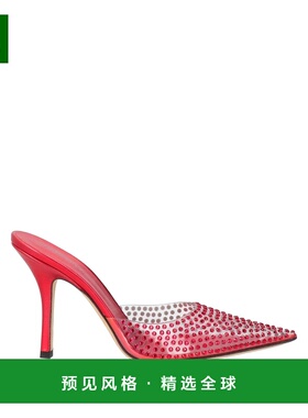 1h可退 香港直邮Paris Texas 女士 Mules 木屐 red红色 舒适时尚