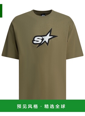 香港直邮STUSSY 男士T恤 19051230483ARMY AW2025 绿色 T-shirts