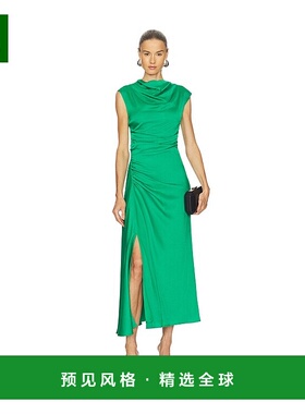 1h可退 香港直邮Simkhai 女士 Burke 垂褶迷你连衣裙 6251181Q