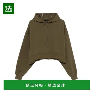 香港直邮WARDROBE.NYC 女士T恤 W1065PC SS2025 军绿色 Wardrobe.