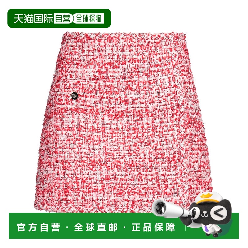 1h可退 香港直邮Sandro 女士 迷你半身裙 red红色 舒适时尚