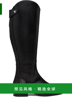 1h可退 香港直邮aeyde 女士 黑色 Hector 高筒靴 A11KB0628002001