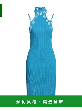 1h可退 香港直邮ANDREĀDAMO 女士 紧身连衣裙 blue蓝色 舒适时尚
