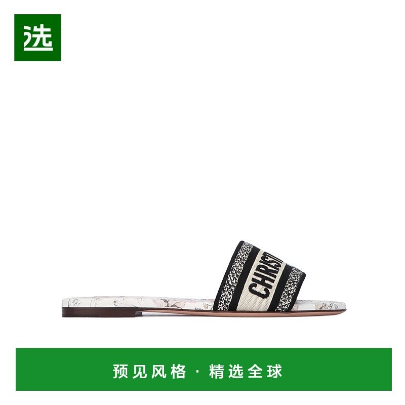 1h可退 香港直邮Dior Dway 拖鞋 KCQ209MDT凉鞋,女鞋,其他拖鞋,淘宝优惠券,粉丝福利购,淘宝优惠卷