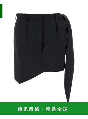 香港直邮Prada 普拉达 女士 混紡迷你裙 P114ZSOOO12I1半身裙