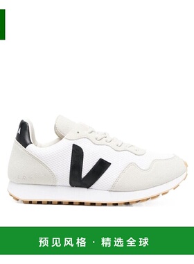 香港直邮VEJA男士休闲鞋板鞋低帮圆头系带徽标潮流时尚百搭男鞋