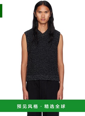 1h可退 香港直邮Craig Green 男士 灰色 & 黑色 Rope 马甲 CGAW24