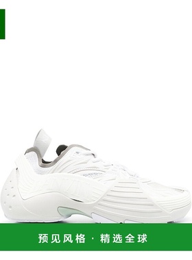 1h可退 香港直邮Lanvin 朗雯 女士 FLASH X 白色皮质运动鞋 FWSKI