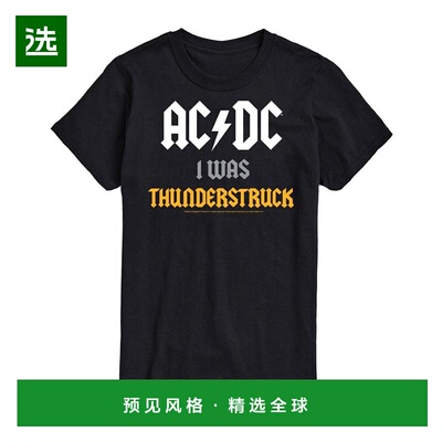 1h可退 【美国直邮】AIRWAVES|男士 ACDC Thunderstruck T 恤