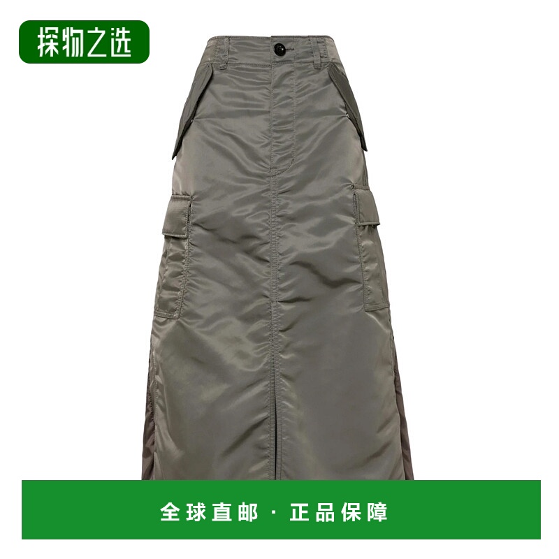 香港直邮Sacai 斜纹裙 SCW205