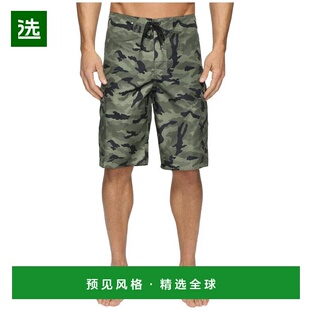 1h可退 【美国直邮】Quiksilver|Manic Camo 22 英寸沙滩短裤