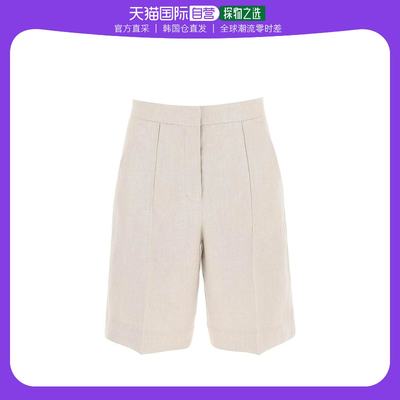 韩国直邮AGNONA23SS直筒裤女T80502YU3014BEIGE