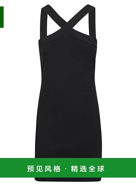 1h可退 香港直邮Parosh 女士 黑色连衣裙 D550701ROMA24013