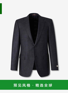 香港直邮Canali 男士西服套装 L12280R301 AW2025 深蓝色 Canali