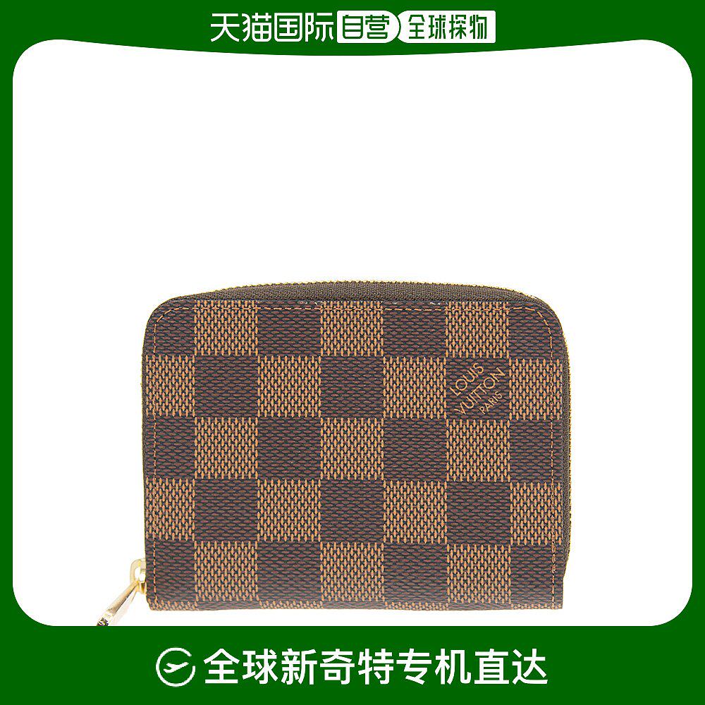 香港直邮louis vuitton 棕色女士零钱包 n60213路易威登