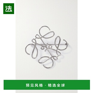 1h可退 香港直邮LOEWE 罗意威 女士 镀银胸针 111250209230