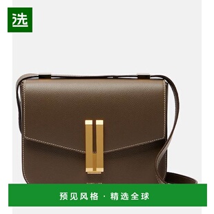 1h可退 香港直邮DeMellier 女士 Vancouver 皮革肩包 green绿色