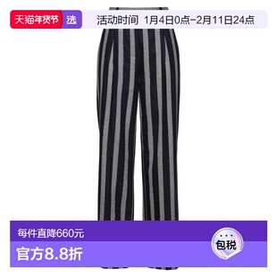 1h可退 香港直邮Lorena Antoniazzi 女士 休闲长裤 grey灰色 舒适