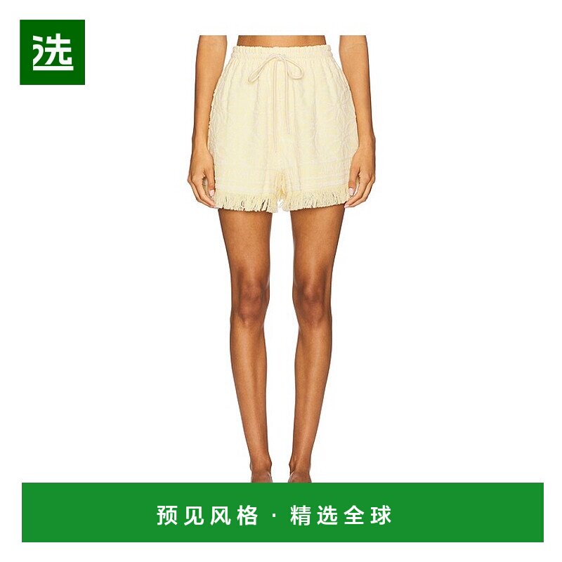 1h可退 香港直邮ZIMMERMANN 女士 Coco Towelling 短裤 3596ASS25