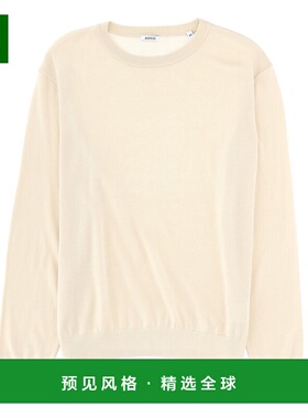 香港直邮ASPESI 女士针织衫 3242M12701042 SS2026 白色 圆领长袖