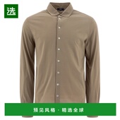 1h可退 减龄显瘦高档舒适流行穿搭百搭高 衬衫 欧洲直邮herno 男士