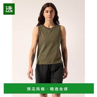 1h可退 欧洲直邮ARCTERYX始祖鸟KRAGG SL棉质模糊鸟标短袖背心 女