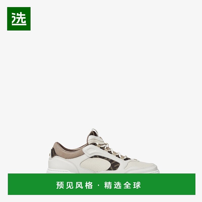 1h可退 欧洲直邮FENDI（2025 年产品）Fendi Force 运动鞋 - 白色