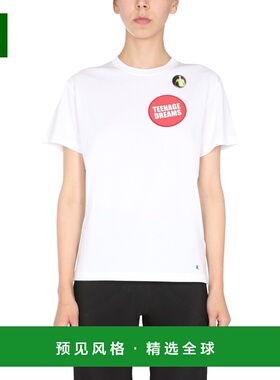 1h可退 香港直邮Raf Simons 拉夫·西蒙 女士 水手领T恤 211W1001