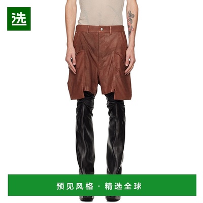 1h可退 香港直邮Rick Owens Lilies 瑞克·欧文斯 男士 棕色 Port
