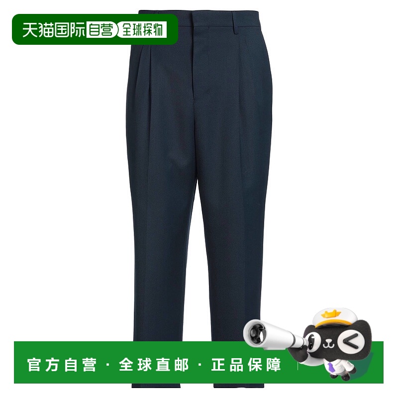 1h可退 香港直邮Ami Paris 男士 休闲长裤 blue蓝色 舒适时尚