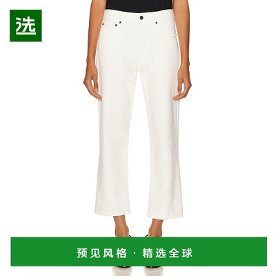 1h可退 香港直邮The Row 女士 Lesley 牛仔裤 5660W1493 white白