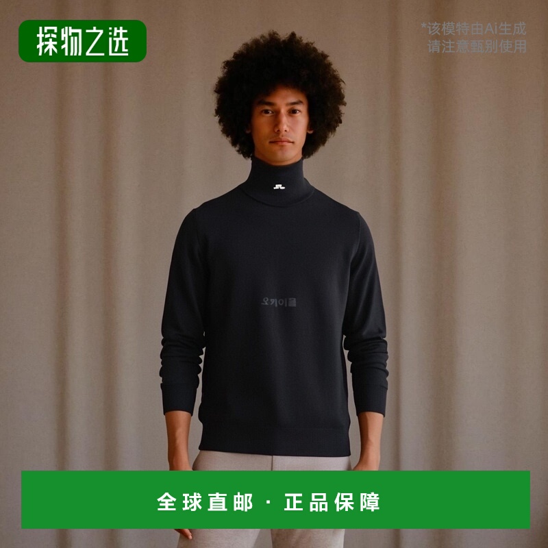 韩国直邮J.Lindeberg金·林德伯格男款针织衫毛衣GMKW06357-9999