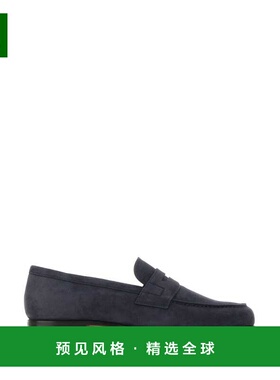 1h可退 香港直邮church s 男士 Heswall 海军蓝皮质乐福鞋 EDB137
