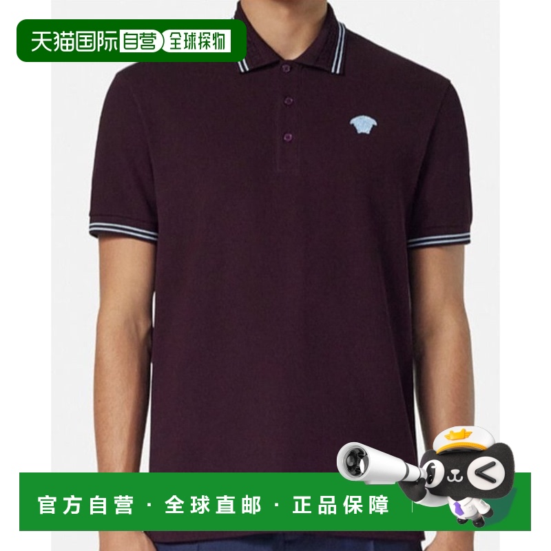 香港直邮Versace 短袖polo衫 10139101A09860新款男装