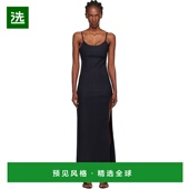 香港直邮Coperni Belt 女士 1h可退 黑色 Garter 连衣裙 COPR166F