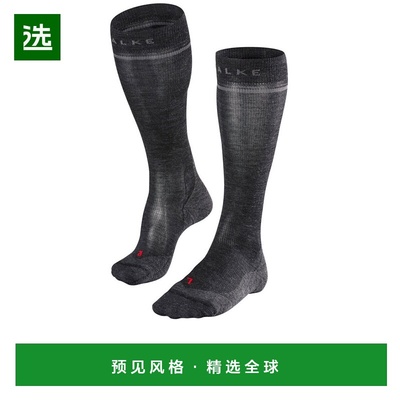 1h可退 香港直邮Falke 女士 ENERGIZING 羊毛袜子 16259 grey灰色