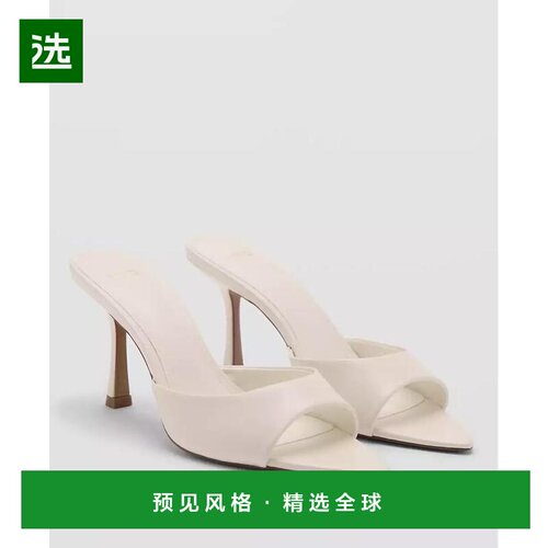 【美国直邮】mango 女士 凉鞋高跟小猫跟