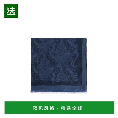 1h可退 香港直邮ETRO 女士围巾 WATA0010AQ348B0065 SS2026 蓝色