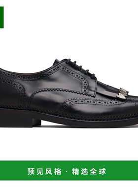 1h可退 香港直邮toga 男士 黑色 Leather AJ855 德比鞋 FTVRMJ855