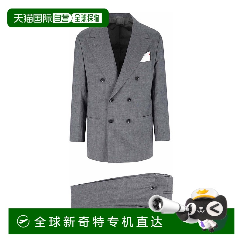 1h可退 欧洲直邮kiton 男士 西装新款西服套装