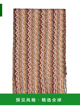 1h可退 香港直邮MISSONI 米索尼 女士 鋸齒流蘇圍巾 SA59PSDA393