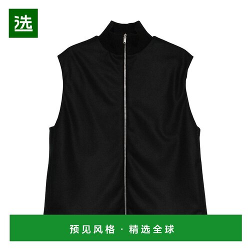 香港直邮Jil Sander 高领拉链马甲 J22FB0147J40045