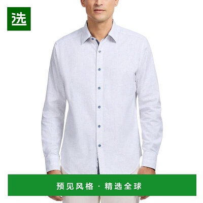 1h可退 【美国直邮】robert graham 男士 衬衫长袖
