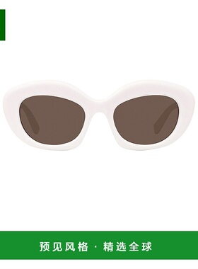 1h可退 香港直邮LOEWE 罗意威 女士 Curvy 太阳眼镜 LW40153I51