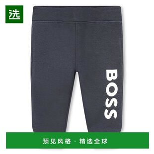 1h可退 香港直邮BOSS 波士 婴儿 Infants 徽标慢跑裤童装