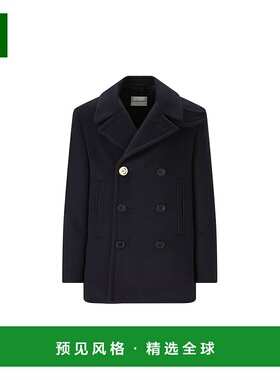 香港直邮Givenchy 纪梵希 男士 紀梵希雙排扣大衣 BM01CU1640羊毛
