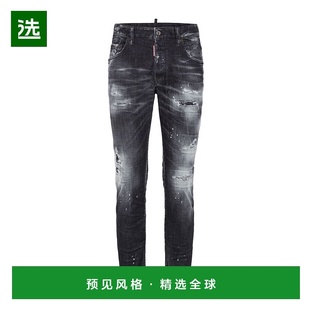香港直邮Dsquared2 S74LB1638S30357 腰带环牛仔裤