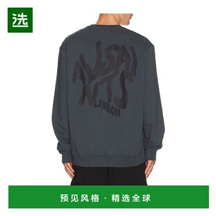 1h可退 香港直邮Allsaints 男士 Orlando 水手领运动衫 M058NB