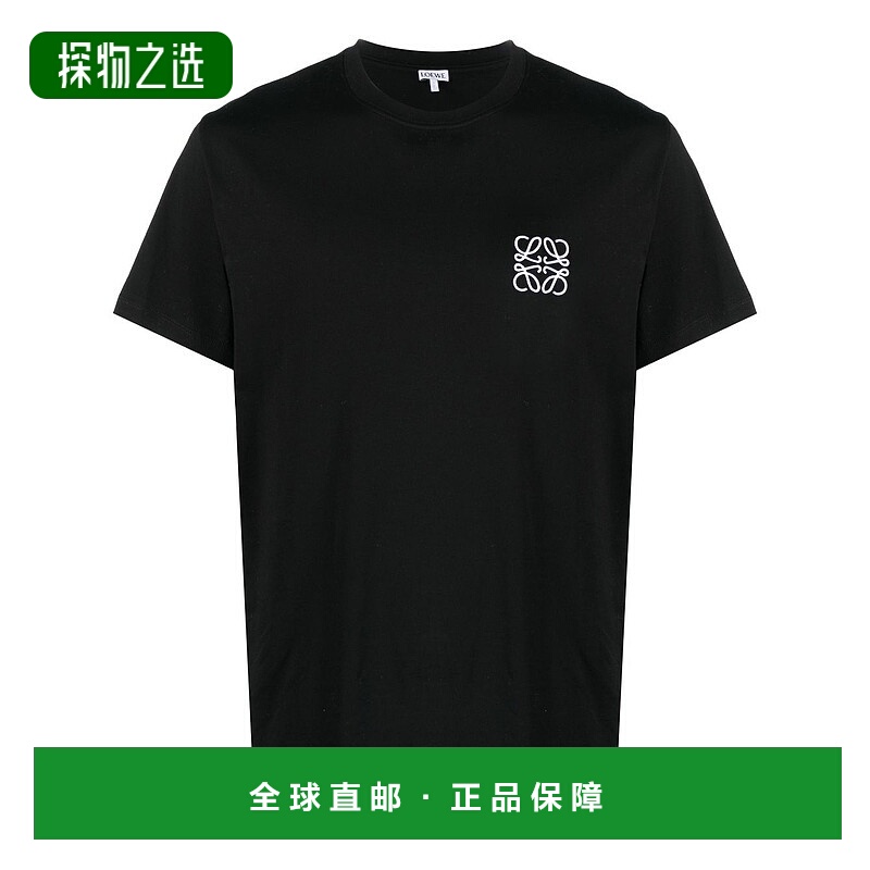 LOEWE 罗意威 男士 花字印花短袖T恤 H526Y22X75