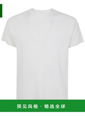 香港直邮ASPESI 男士T恤 S6QM831D07710072 SS2026 白色 徽标T恤